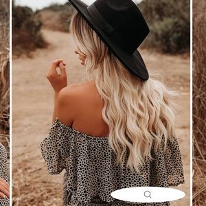 Vici Sausalito hat in black